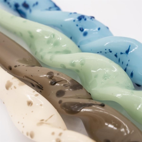 Swirly - green (pack of 4) - Afbeelding 2