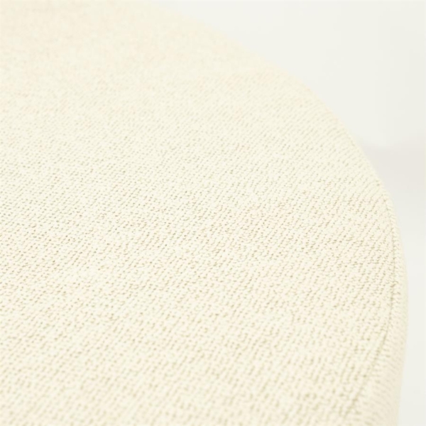 Poef Avah large - beige Mantz - Afbeelding 2